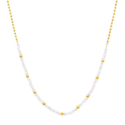 Lapislazuli rosa Turmalin Mondstein Blue Apatit Amethyst Halskette aus 18K gold-plated metal