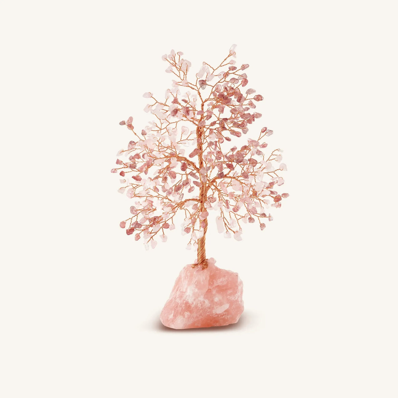 Spirituelle Liebe - Rosenquarz Feng-Shui-Baum
