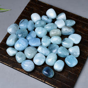 Aquamarin Trommelstein 3