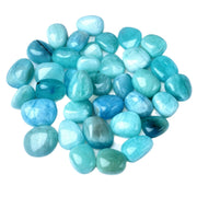 Aquamarin Trommelstein 4