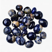 Blauer Spitzenachat Trommelstein 2
