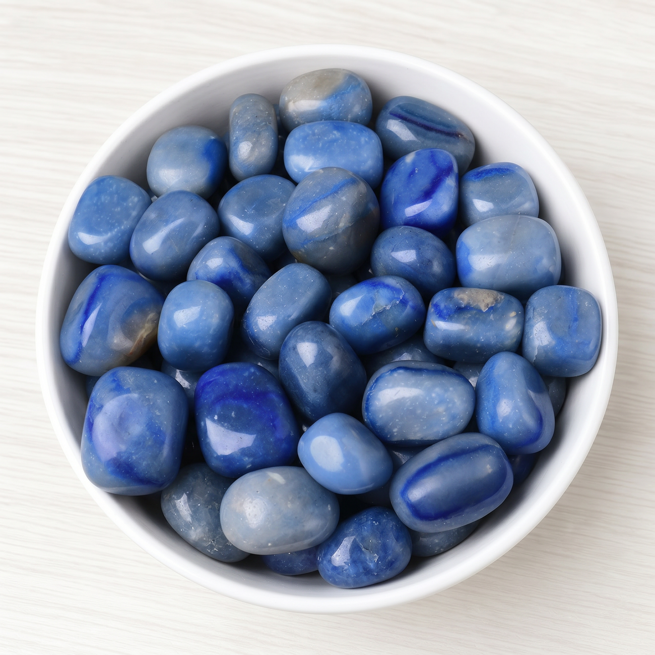 Blauer Aventurin Trommelstein
