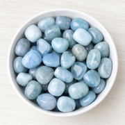 Aquamarin Trommelstein