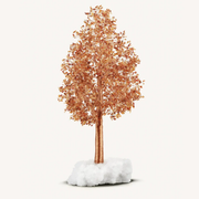 Positivity Attracts roter Achat auf Bergkristall Feng-Shui-Baum 2025