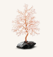 Groovy Dreamer Rosenquarz und Onyx Feng-Shui-Baum crystal stone 2025