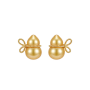Shimmer Shell Stud Ohrringe